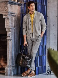 Bundfaltenhose 3.0 -Modekleidung Geschäft EC24 7828 DB 1