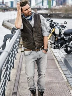 Keine-Klischees-Weste -Modekleidung Geschäft EC24 7833 DF 1