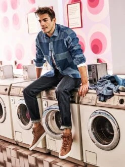 Gereifter Hightop-Sneaker 20 Gereifter Hightop-Sneaker -Modekleidung Geschäft EC25 7023 DD