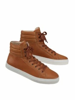 Gereifter Hightop-Sneaker 34 Gereifter Hightop-Sneaker -Modekleidung Geschäft EC25 7023 DI 1
