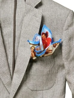 Pin-up-Einstecktuch -Modekleidung Geschäft EC28 4018 DG 1