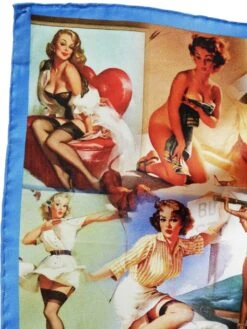 Pin-up-Einstecktuch -Modekleidung Geschäft EC28 4018 DH 1