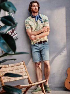 Indigo Bandana -Modekleidung Geschäft EC28 7021 DD