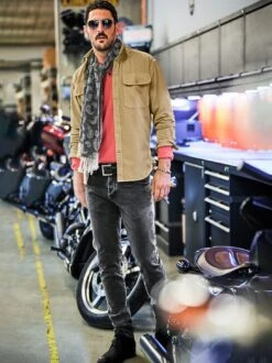 Fränkischer Kaschmirschal -Modekleidung Geschäft EC29 6105 DF 1