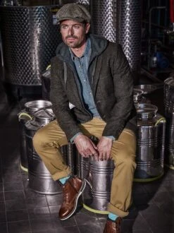 Newsboy Cap Whiskey -Modekleidung Geschäft EC29 6144 DF 1