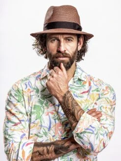 Hanf-Fedora 1965 -Modekleidung Geschäft EC29 6236 DF 1