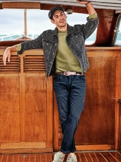 Stetson Lederschieber -Modekleidung Geschäft EC29 7285 DE