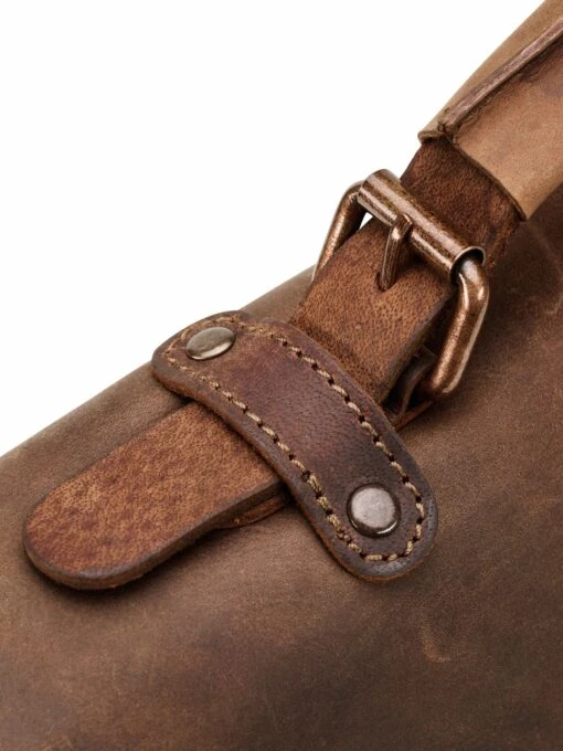 Paukertasche Antikleder – Bild 7