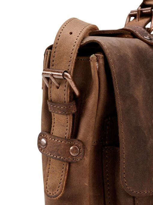 Paukertasche Antikleder – Bild 8