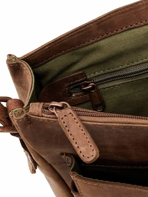 Paukertasche Antikleder – Bild 4