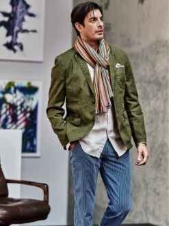 Farbrinnen-Sommerschal -Modekleidung Geschäft EC29 7522 DF