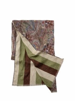 Zwei-Welten-Seidenschal -Modekleidung Geschäft EC29 7966 FA 1